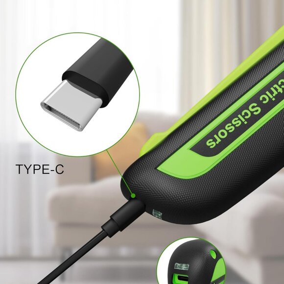 4V 2000mAh Cordless Cardboard Cutter, Electric Box Cutter for Cardboard with 2 T - Picture 7 of 9